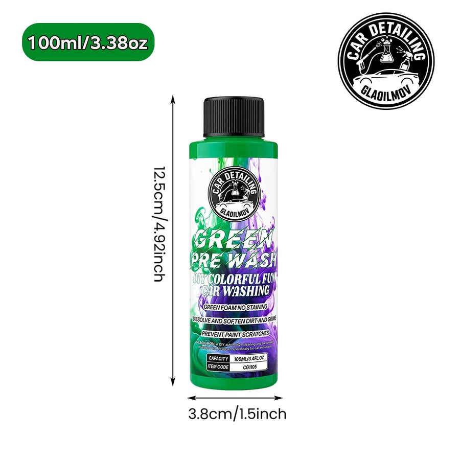 Concentrated Colored Car Pre-Wash Foam – 100 mL or 490 mL