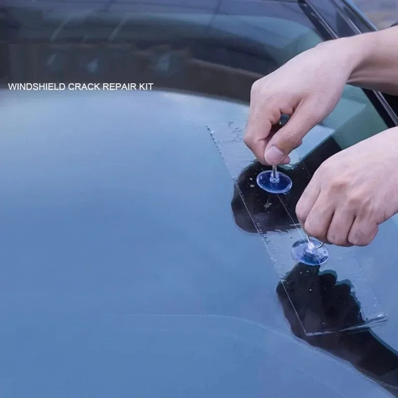 Windshield Chip and Small Crack Repair Resin Kit