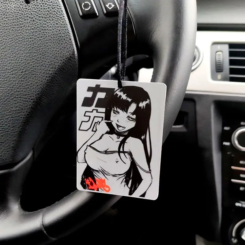 Anime Girl JDM Hanging Car Air Freshener