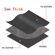 9-Piece Universal Car Seat Cover Set – Multiple Black Designs