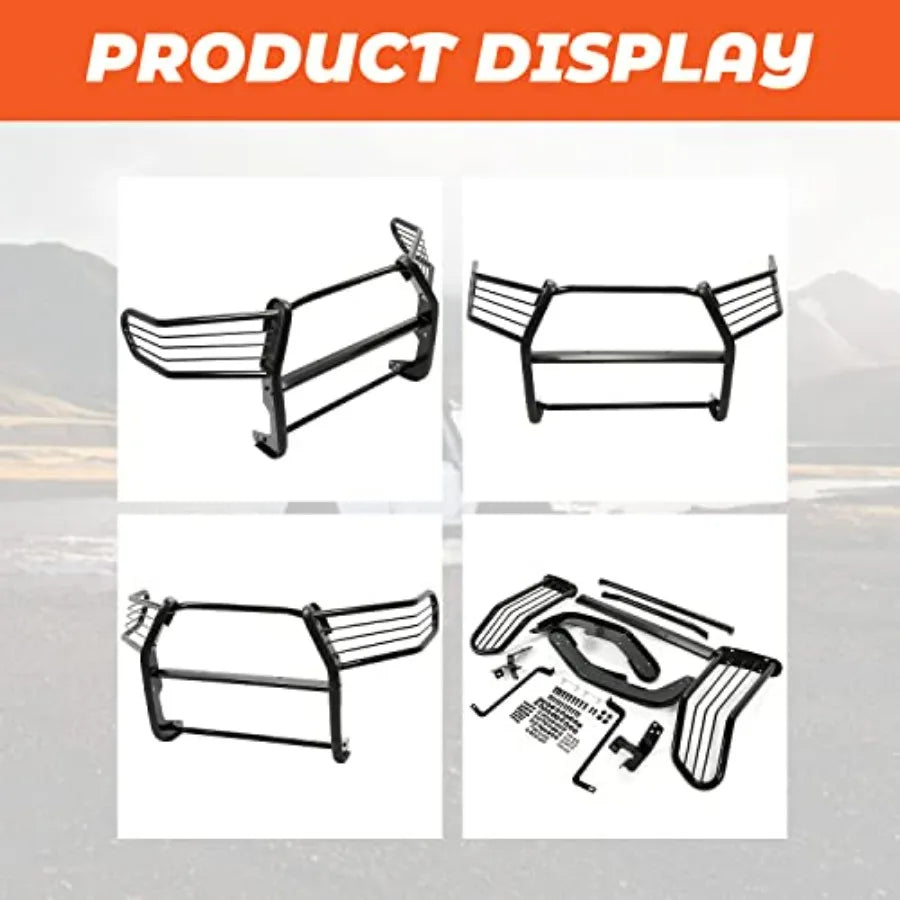 Black Bumper Cover & Grille Kit for 2016–2022 Toyota Tacoma