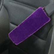 Car Seat Belt Cover Fluffy Auto Seatbelt Safety Belt Shoulder Pad Protector Adults Kids Car Interior