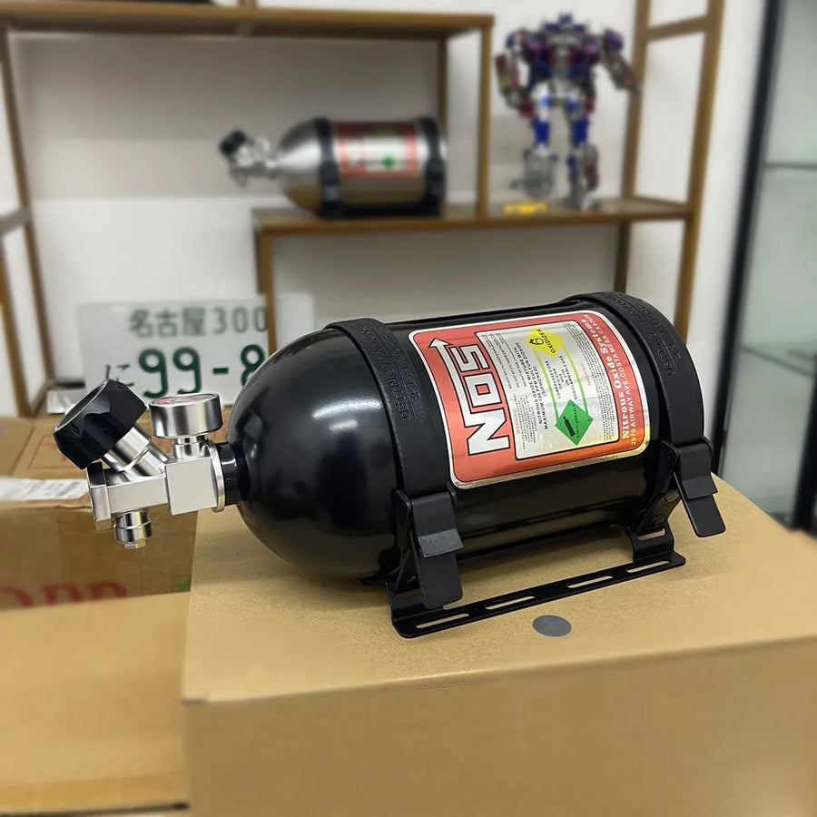 NOS Nitrous Bottle-Style Car Tissue Box – Interior Decoration & Tissue Holder