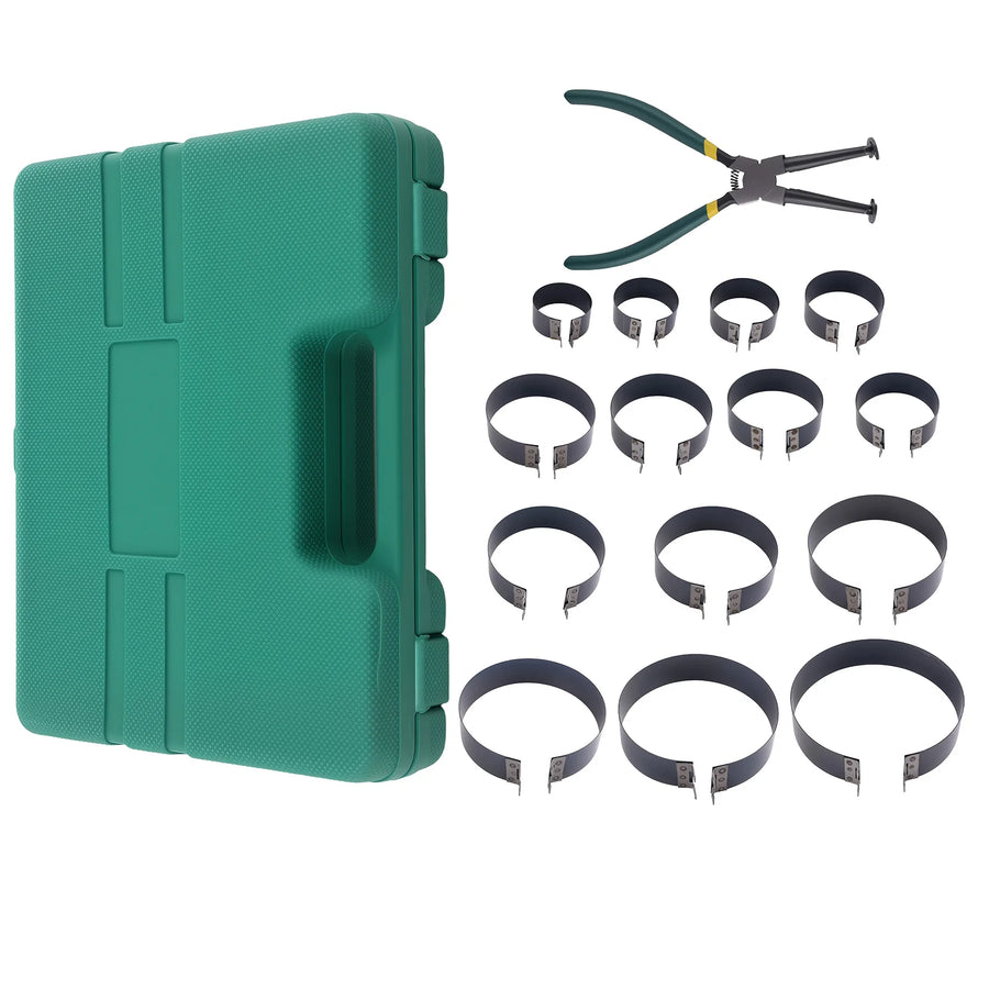 14-Piece Piston Ring Compressor and Installer Tool Kit