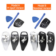 Car Gear Shift Knob Lever Panel Cover for BMW F Chassis 1 2 3 5 7 Series X1 X3 X4 M3 M5 F10 F11 F20 F21