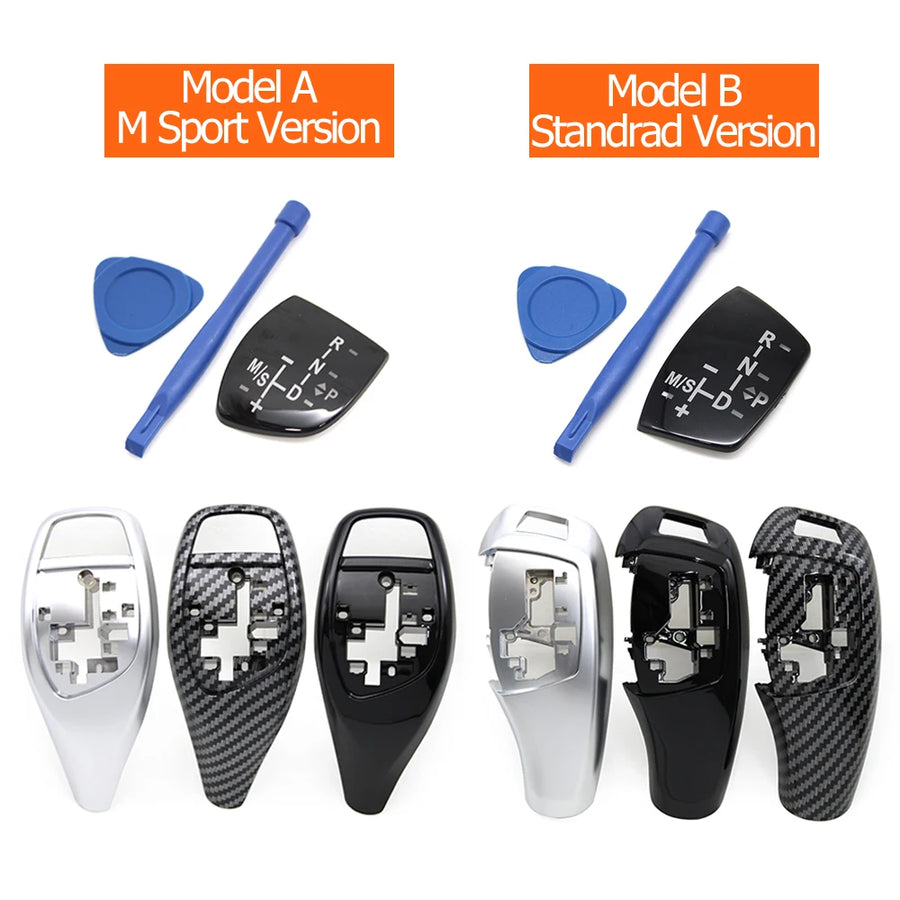 Car Gear Shift Knob Lever Panel Cover for BMW F Chassis 1 2 3 5 7 Series X1 X3 X4 M3 M5 F10 F11 F20 F21