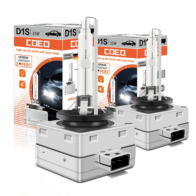 2-Piece D1S/D2S/D3S/D4S HID Xenon Headlight Bulb – 6000K