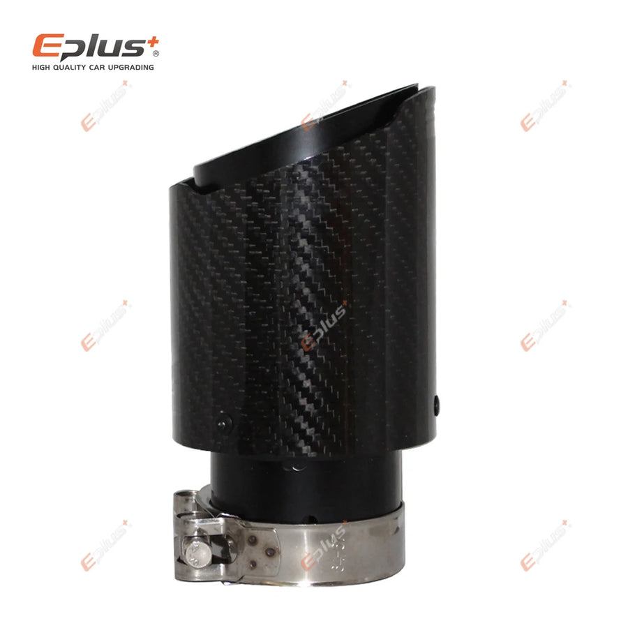 Universal Carbon-Fiber & Stainless Steel Exhaust Tip