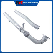 304 Stainless Steel Catless Downpipe for Volkswagen Golf R MK6 2012-2013