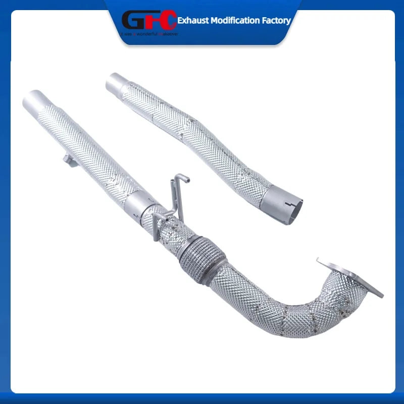 304 Stainless Steel Catless Downpipe for Volkswagen Golf R MK6 2012-2013