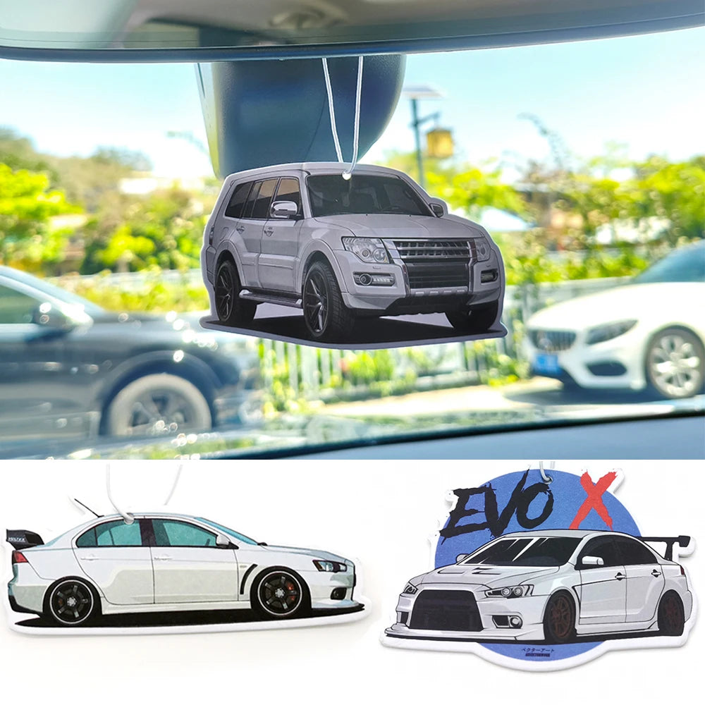 Mitsubishi EVO/Pajero-Style Hanging Car Air Freshener
