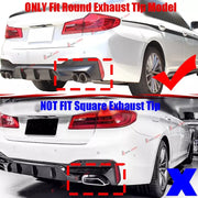 BMW 5 Series G30/G31/G38 M Sport M5-Style Rear Diffuser – 2017–2023