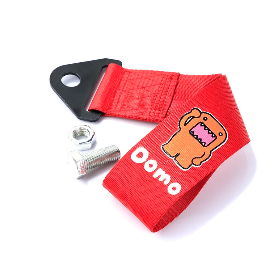 Nylon Track-Day Tow Strap – Blue, Black or Red