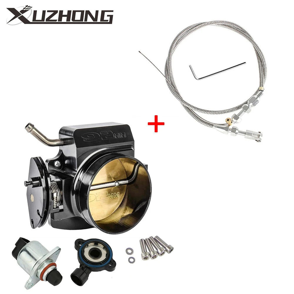 For 1997-2004 Chevrolet Chevrolet LS1 Engines 5.7L 92MM LS Throttle Body with TPS IAC Sensors & Throttle
