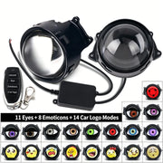 3-Inch Dynamic Devil-Eye LED Projector Light – 6 or 33 Modes