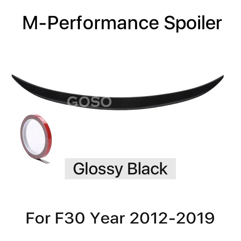 M4-Style Rear Trunk Spoiler for BMW 3 Series F30/F31/F35 2012-2019