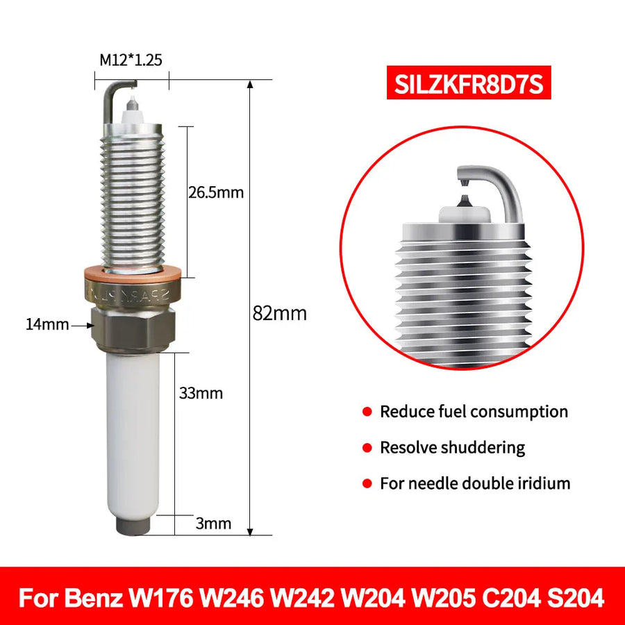NGK Iridium Spark Plug A0041597503 95875 q30 for Mercedes-Benz & Mercedes-Benz & Infiniti Models