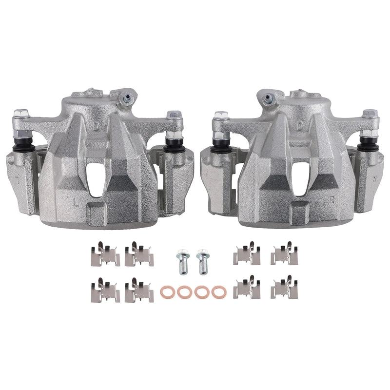Front Brake Caliper Set for Toyota Corolla/Matrix & Pontiac Vibe 2008-2019