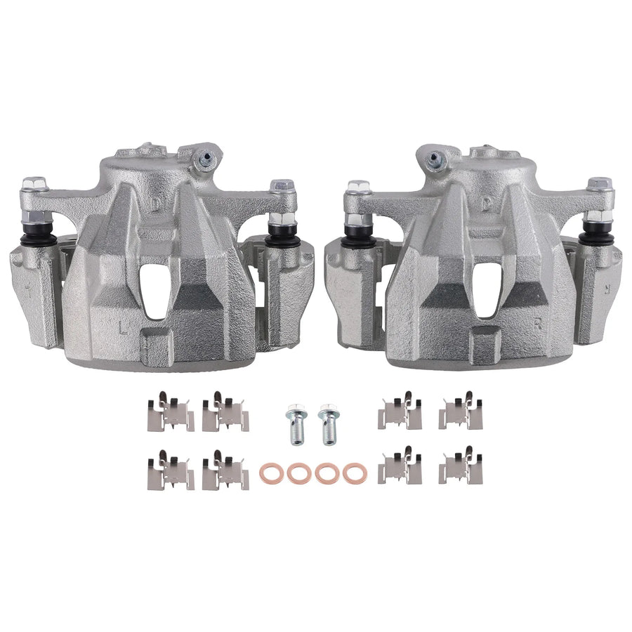 Front Brake Caliper Set for Toyota Corolla/Matrix & Pontiac Vibe 2008-2019