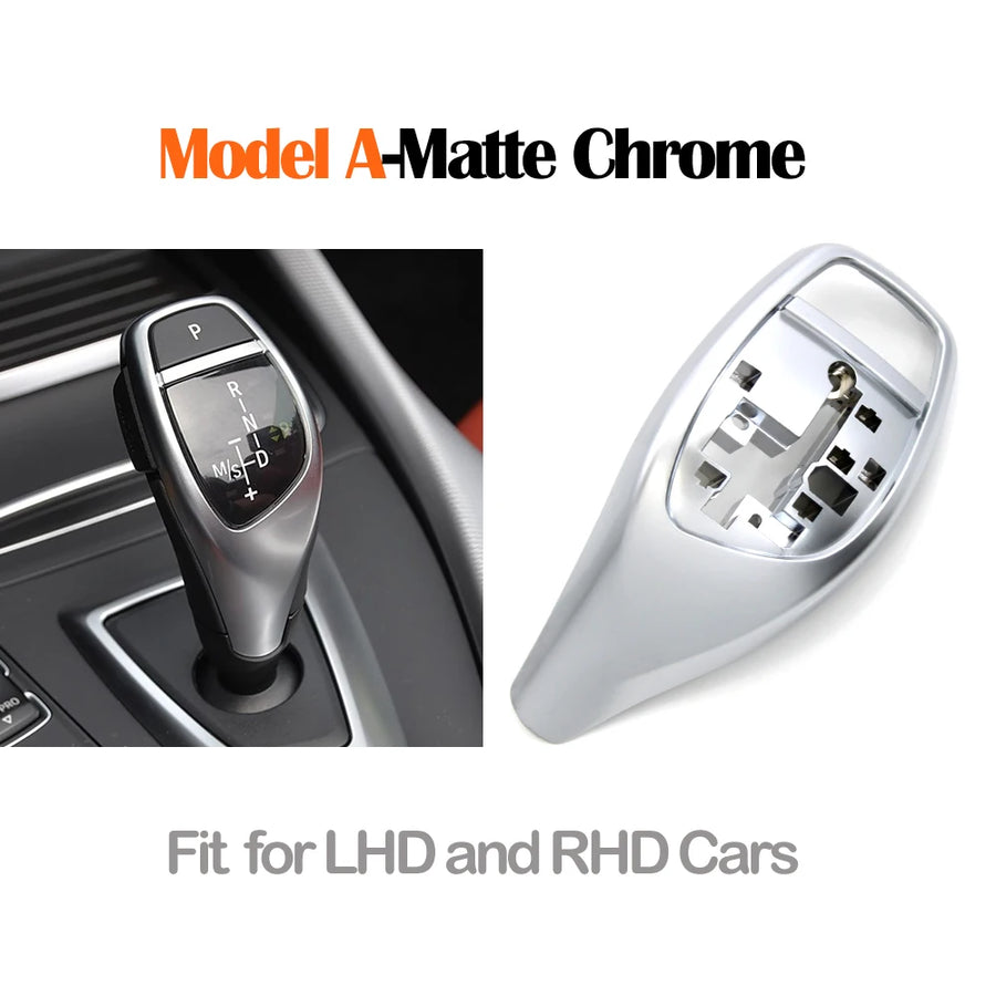 Car Gear Shift Knob Lever Panel Cover for BMW F Chassis 1 2 3 5 7 Series X1 X3 X4 M3 M5 F10 F11 F20 F21