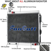 Aluminum Radiator for 2001–2007 Toyota Tundra