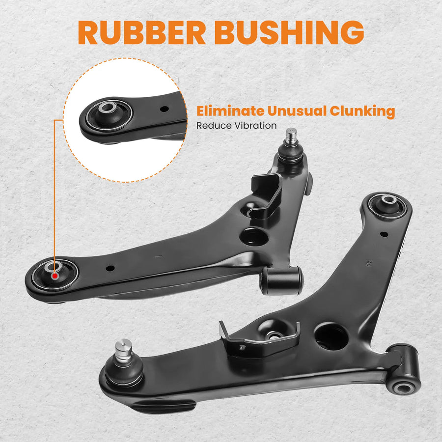 Pair Front Lower Control Arm Ball Joint for Mitsubishi Outlander LS 2005-2006