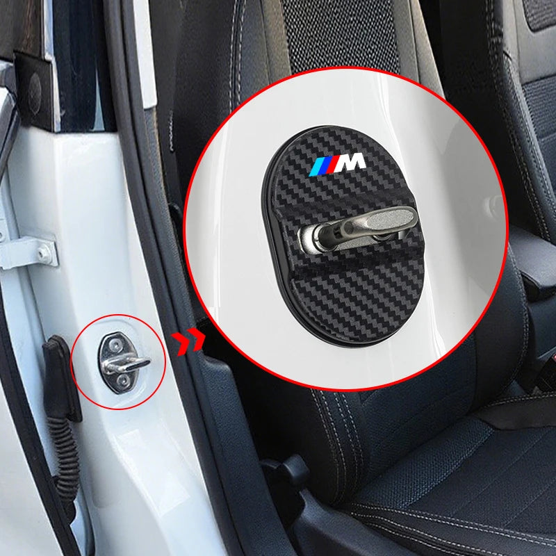 Car Door Lock Protective Cover Set for BMW