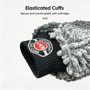 Two-Tone Plush Chenille Microfiber Car Wash Mitt