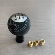 Suede-leather Manual Gear Shift Knob