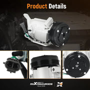 A/C Compressor & Clutch for Chevrolet/GMC C3500HD & Yukon 1999-2008