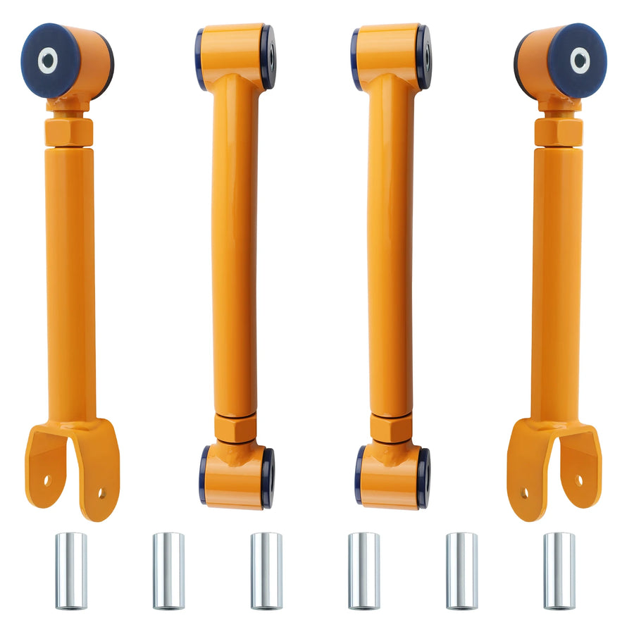 4-Piece Front Upper and Lower Adjustable Control Arm for Jeep Cherokee XJ 1986-2001 for Jeep Grand Cherokee 1999-2004