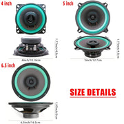 4-, 5- or 6.5-Inch Coaxial Car Speakers