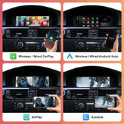 8.8-Inch CarPlay and Android Auto Display for BMW 3 Series E90–E93 and 5 Series E60/E61