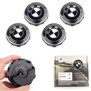 4-Piece 56mm 68mm Floating Wheel Center Caps for BMW E36 E46 E90 E39 E60 F10 F30 X3 X5 X6 G20 G30 M3