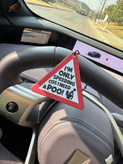 Funny and Vulgar Jokes Hanging Car Air Freshener