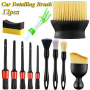 12-Piece Interior and Wheel Detailing Brush Set