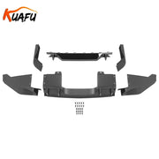 Matte Black Shark-Fin Rear Diffuser for 2016–2021 Honda Civic Hatchback