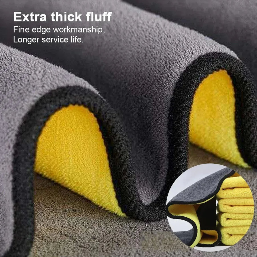 Microfiber Car Cleaning Towels – 3, 5 or 10 Pack