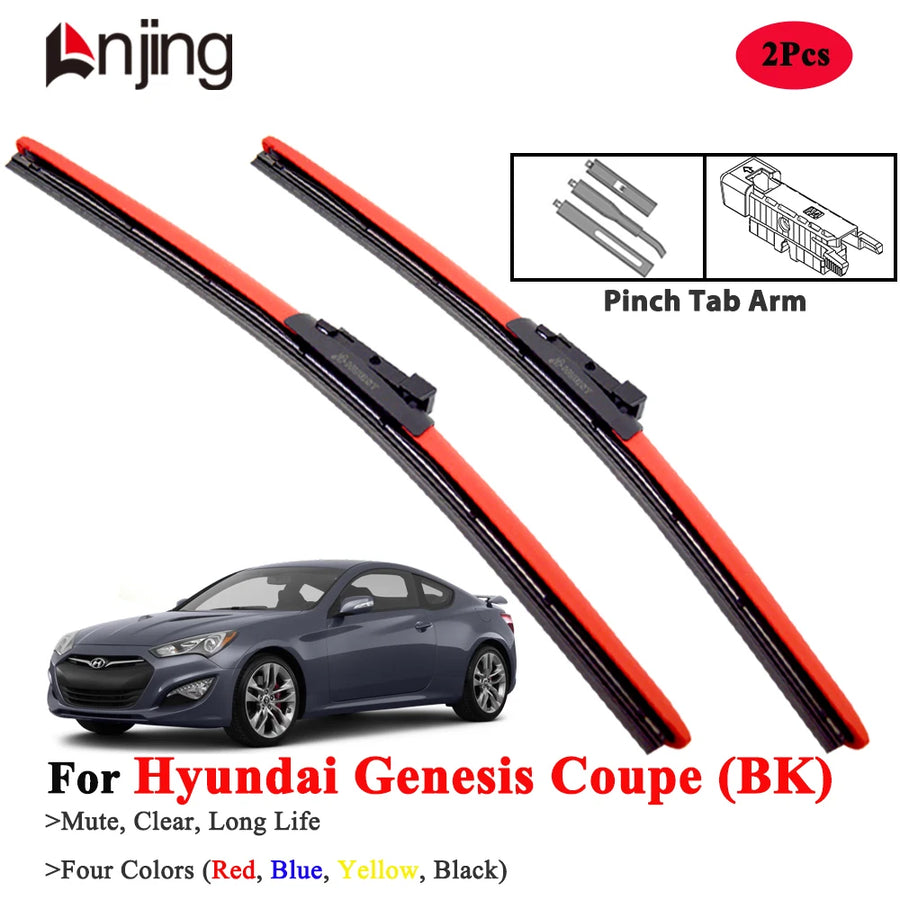 Windshield Wiper Blade Set for Hyundai Genesis Coupe 2008-2016