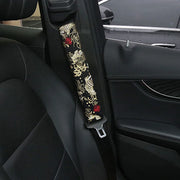 JDM-Style Plush Seat Belt Shoulder Pads – 2-Piece Set