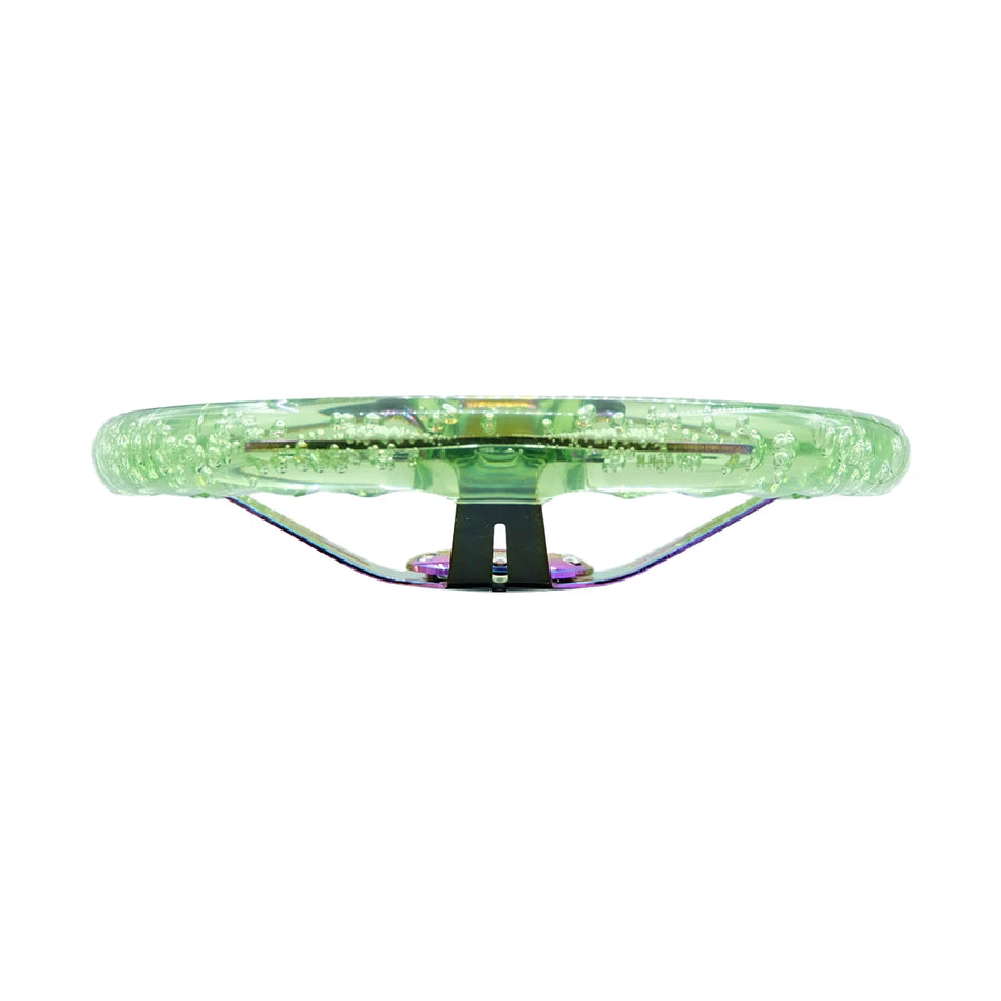 350 mm Acrylic Racing Steering Wheel – Green
