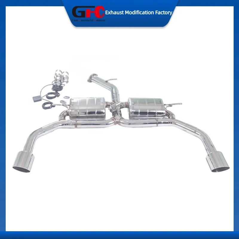 Stainless Steel Valved Cat-Back Exhaust System for Hyundai Elantra N 2024-2025
