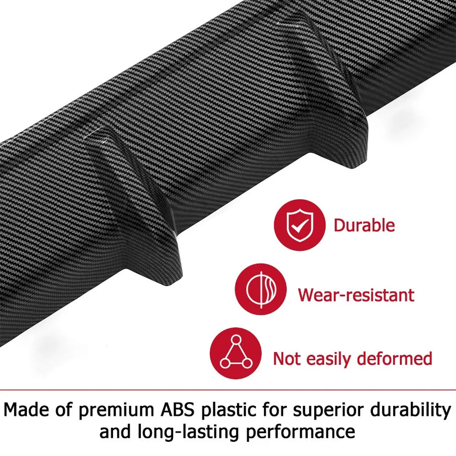 Rear Bumper Diffuser for 2019–2022 Toyota Corolla – Hatchback