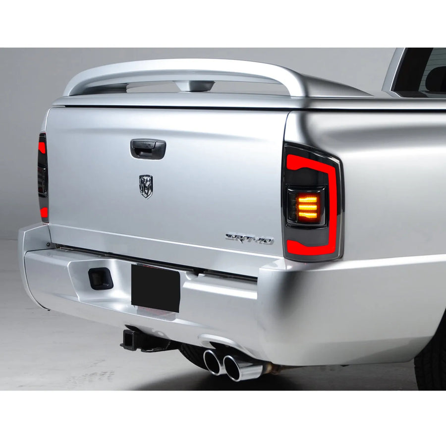 Dodge Ram 1500/2500/3500 Sequential LED Tail Light Pair – 2002–2005