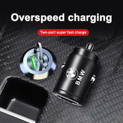USB-C PD and QC Car Charger Adapter