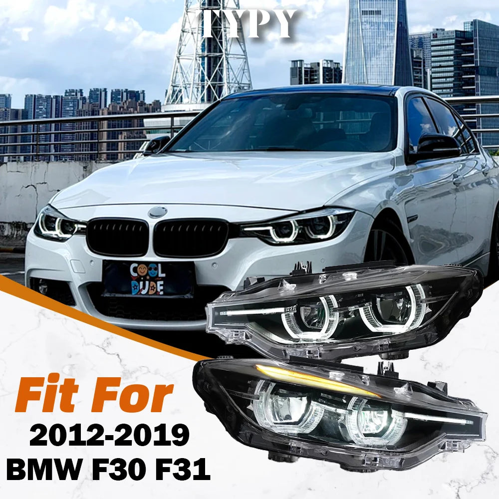 LED Headlight Assembly Set for 2012–2019 BMW F30