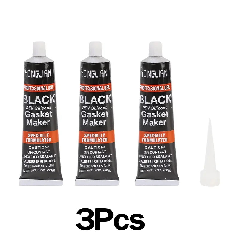 Black Automotive Gasket Sealant – 50 g, 1 to 3 Pack