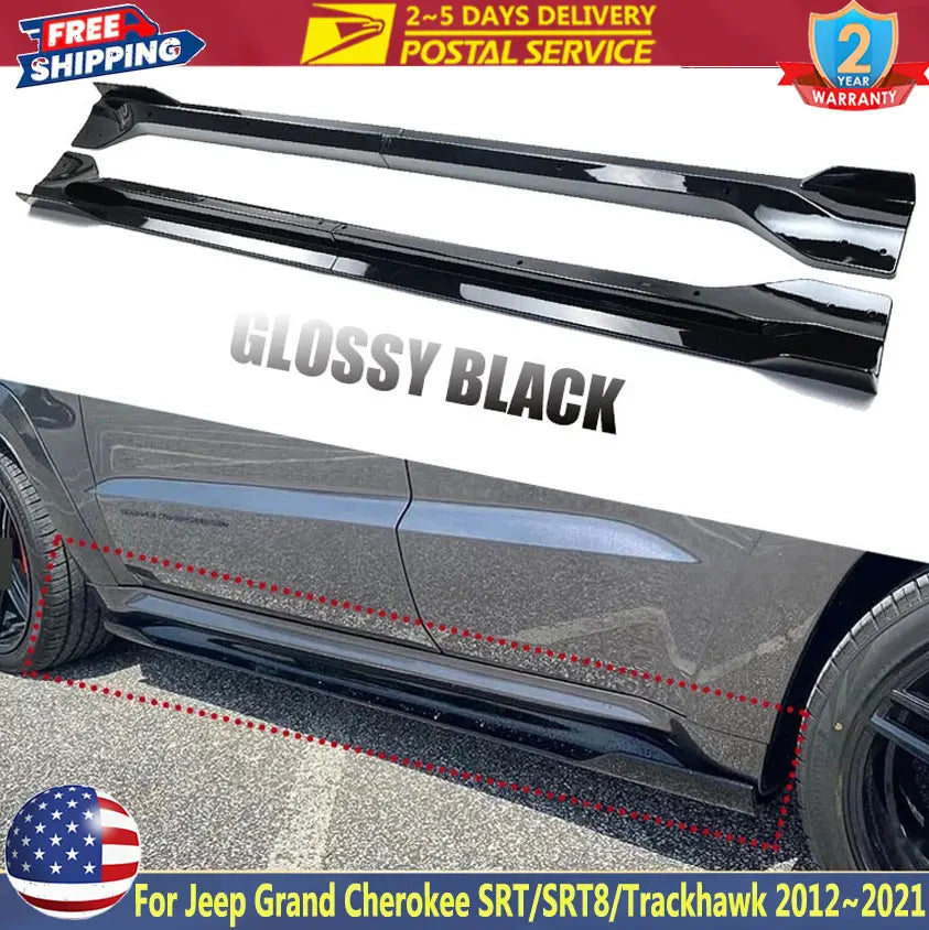 Side Skirt Extension Pair for Jeep Grand Cherokee SRT/Trackhawk 2012-2021