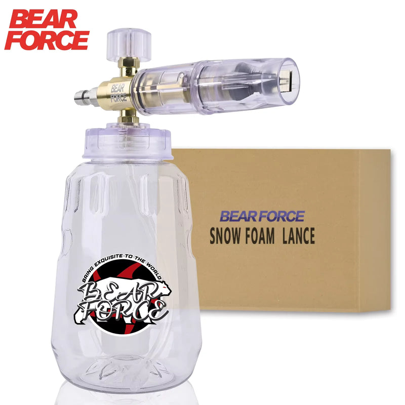 Pressure Washer Foam Cannon with 1/4-Inch Quick Connector