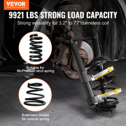 MacPherson Strut Spring Compressor Kit with Interchangeable Forks